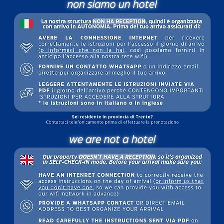 Hotel House Of Bruno - No Reception Trento Exteriér fotografie